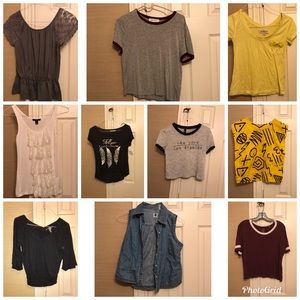 Teen shirt resale bundle lot